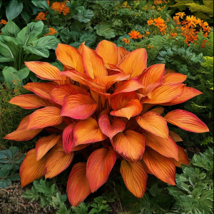 Хоста Солнечный Нектар купить по цене от 605р. в интернет-магазине «Посадика» с доставкой почтой в в Дедовске и по всей России – [изображение №1].